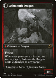 Smoldering Egg // Ashmouth Dragon [Innistrad: Double Feature]