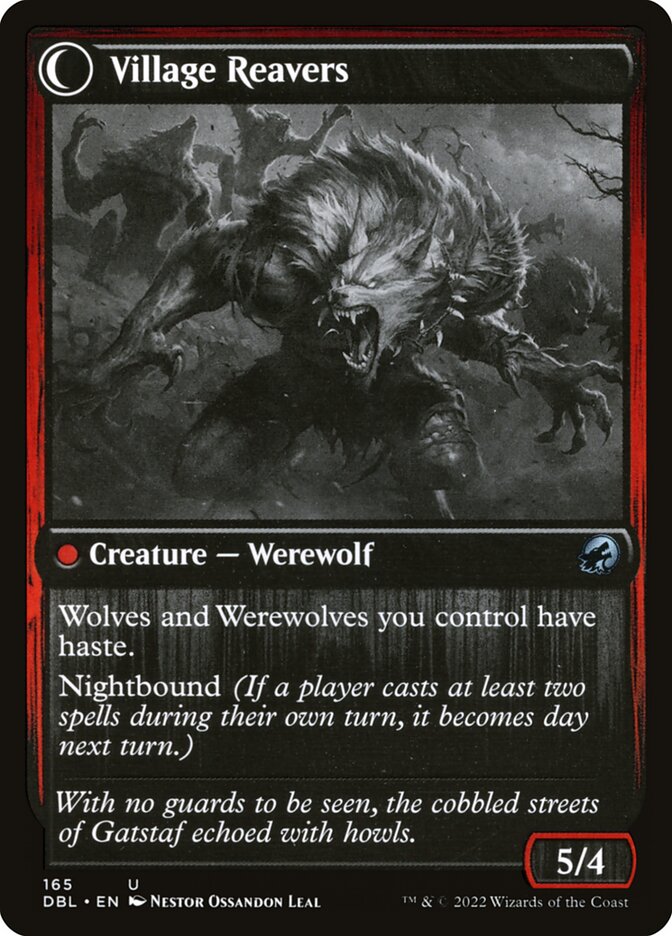 Village Watch // Village Reavers [Innistrad: Double Feature]