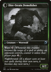 Burly Breaker // Dire-Strain Demolisher [Innistrad: Double Feature]