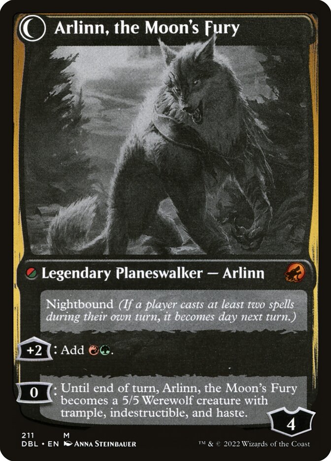 Arlinn, the Pack's Hope // Arlinn, the Moon's Fury [Innistrad: Double Feature]