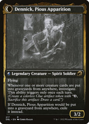 Dennick, Pious Apprentice // Dennick, Pious Apparition [Innistrad: Double Feature]
