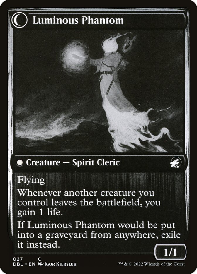 Lunarch Veteran // Luminous Phantom [Innistrad: Double Feature]