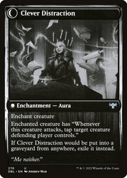 Distracting Geist // Clever Distraction [Innistrad: Double Feature]