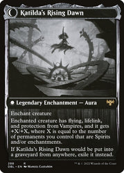 Katilda, Dawnhart Martyr // Katilda's Rising Dawn [Innistrad: Double Feature]