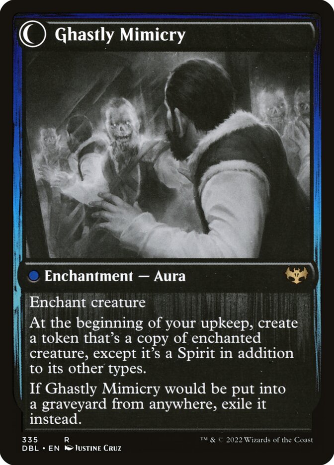 Mirrorhall Mimic // Ghastly Mimicry [Innistrad: Double Feature]