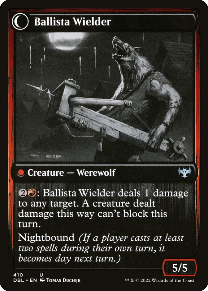 Ballista Watcher // Ballista Wielder [Innistrad: Double Feature]