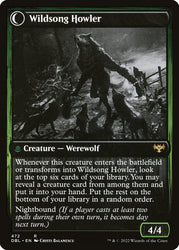 Howlpack Piper // Wildsong Howler [Innistrad: Double Feature]