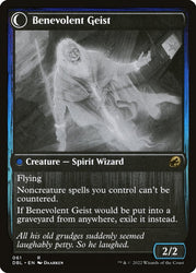 Malevolent Hermit // Benevolent Geist [Innistrad: Double Feature]