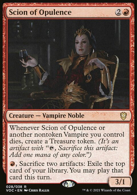 Scion of Opulence [Innistrad: Crimson Vow Commander]