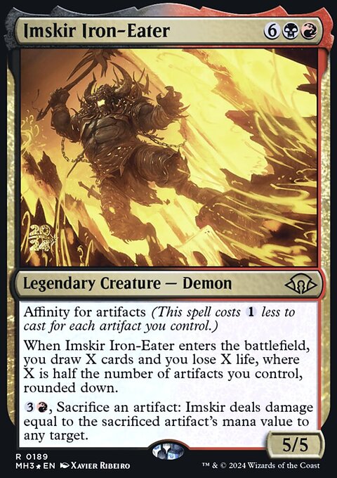 Imskir Iron-Eater [Modern Horizons 3 Prerelease Promos]