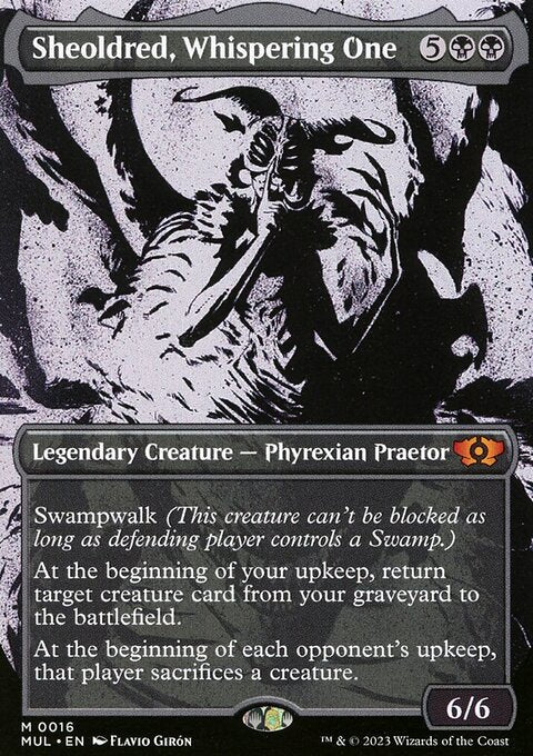 Sheoldred, Whispering One [Multiverse Legends]