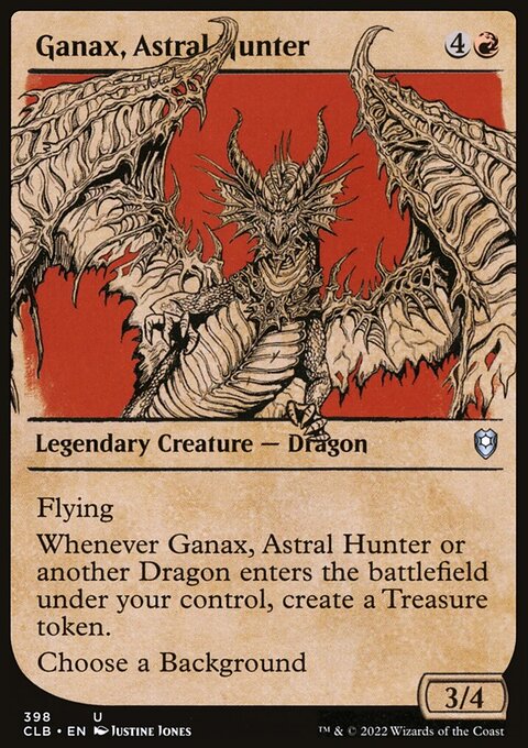 Ganax, Astral Hunter (Showcase) [Commander Legends: Battle for Baldur's Gate]