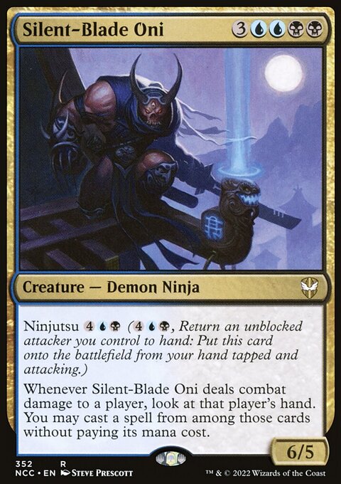 Silent-Blade Oni [Streets of New Capenna Commander]