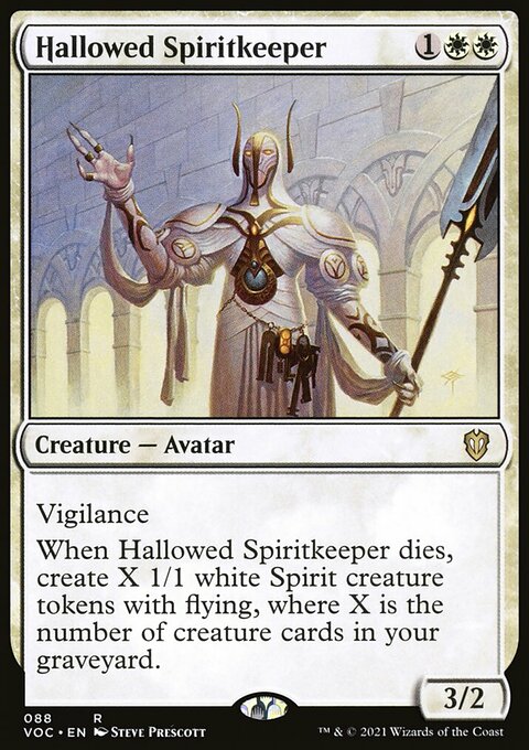 Hallowed Spiritkeeper [Innistrad: Crimson Vow Commander]