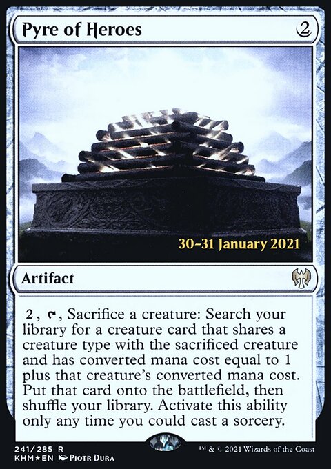 Pyre of Heroes [Kaldheim Prerelease Promos]