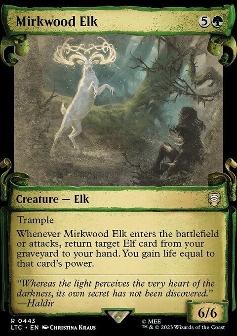 Mirkwood Elk [The Lord of the Rings: Tales of Middle-Earth Commander Showcase Scrolls]