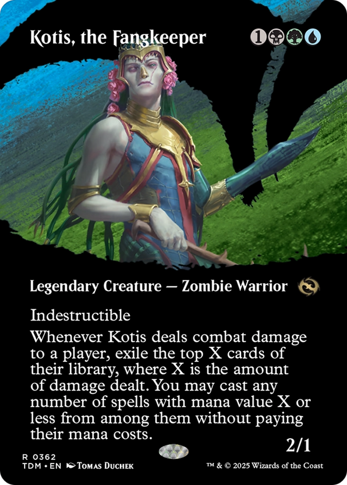 Kotis, the Fangkeeper (Borderless) [Tarkir: Dragonstorm]