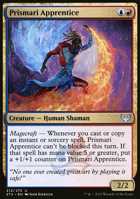 Prismari Apprentice [Strixhaven: School of Mages]