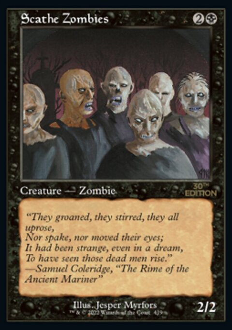 Scathe Zombies (Retro) [30th Anniversary Edition]