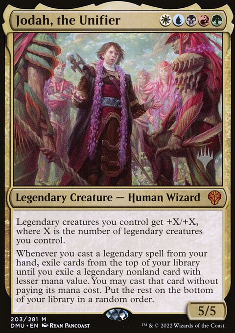 Jodah, the Unifier (Promo Pack) [Dominaria United Promos]
