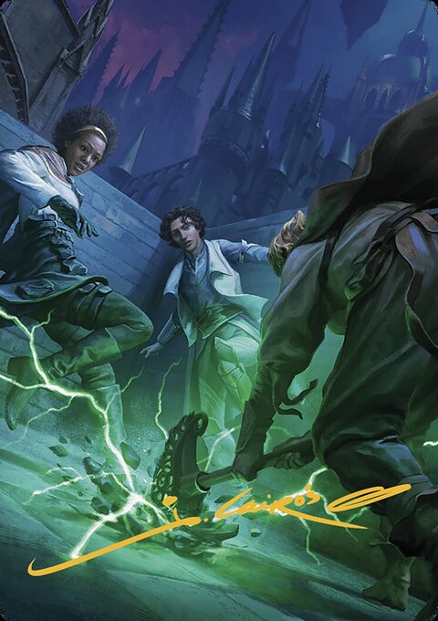 Fanatical Strength Art Card [Murders at Karlov Manor Art Series]