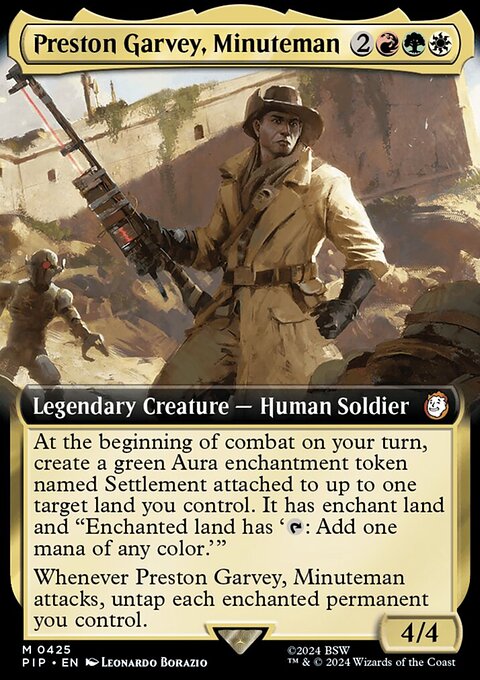 Preston Garvey, Minuteman (Extended Art) [Fallout]