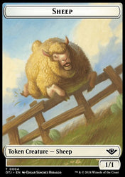 Pest // Plot Double-Sided Token [Outlaws of Thunder Junction Tokens]