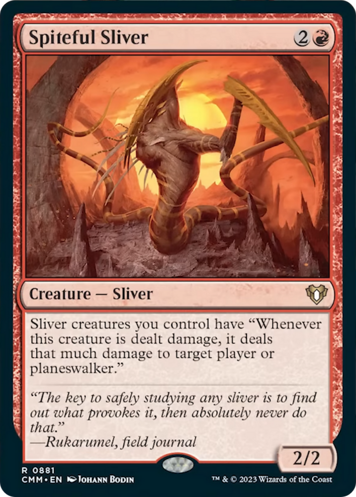 Spiteful Sliver [Commander Masters]