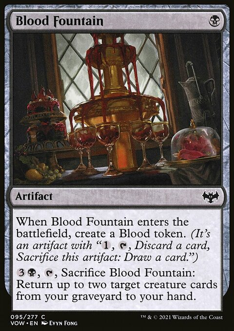 Blood Fountain [Innistrad: Crimson Vow]