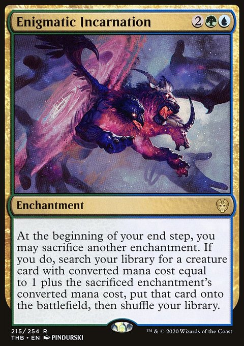 Enigmatic Incarnation (Promo Pack) [Theros Beyond Death Promos]