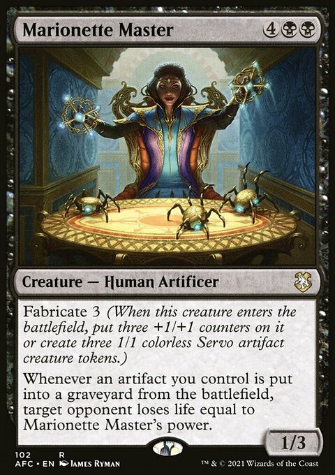 Marionette Master [Dungeons & Dragons: Adventures in the Forgotten Realms Commander]