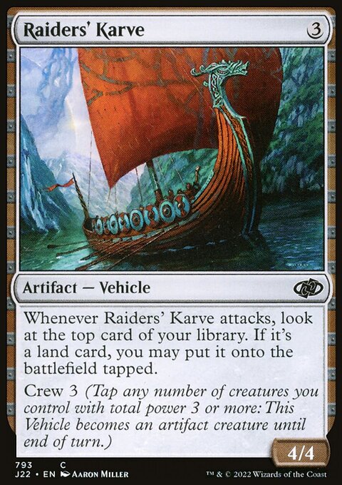 Raiders' Karve [Jumpstart 2022]