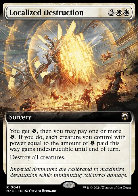 Localized Destruction (Extended Art) [Modern Horizons 3 Commander]