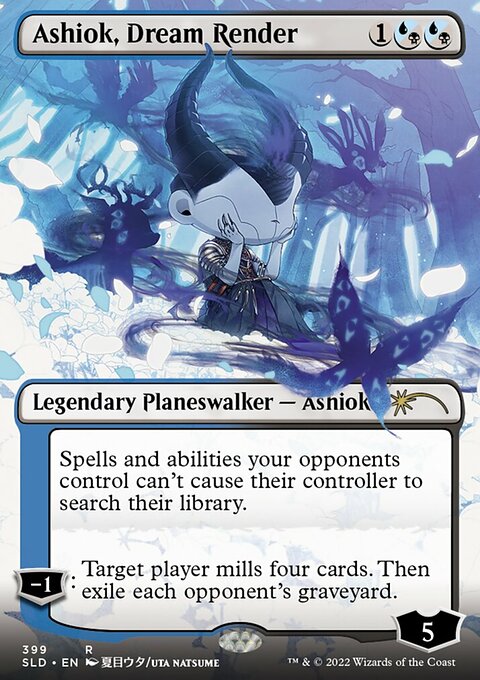 Ashiok, Dream Render (Borderless) [Secret Lair Drop Series]