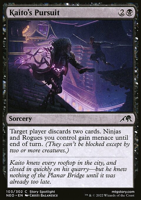 Kaito's Pursuit [Kamigawa: Neon Dynasty]