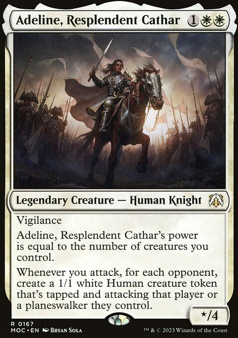 Adeline, Resplendent Cathar [March of the Machine Commander]