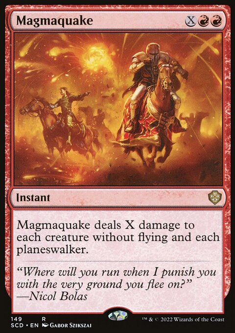 Magmaquake [Starter Commander Decks]