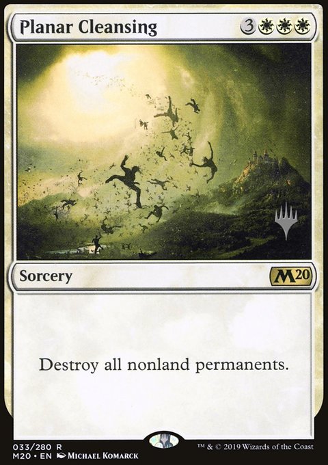 Planar Cleansing [Core Set 2020 Prerelease Promos]