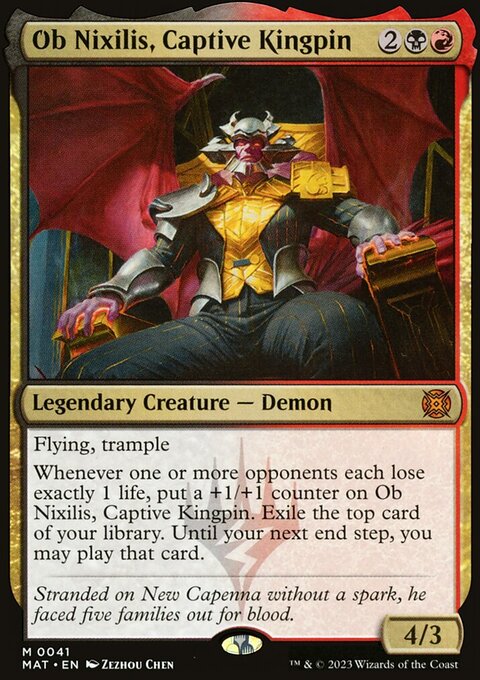 Ob Nixilis, Captive Kingpin [March of the Machine: The Aftermath]