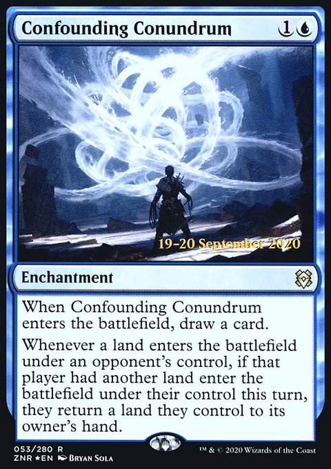 Confounding Conundrum [Zendikar Rising Prerelease Promos]