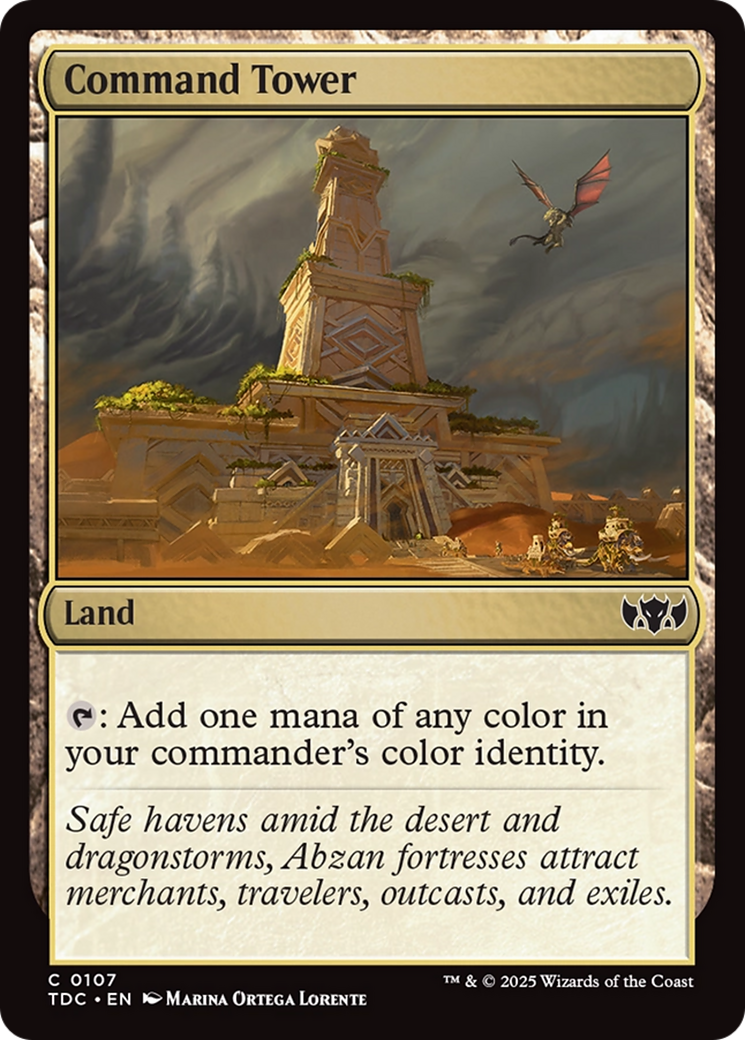 Command Tower [Tarkir: Dragonstorm Commander]