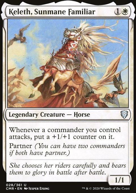Keleth, Sunmane Familiar [Commander Legends]