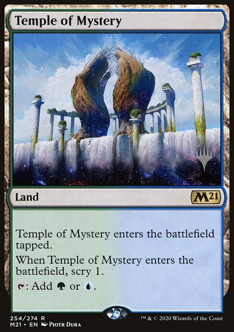 Temple of Mystery (Promo Pack) [Core Set 2021 Promos]