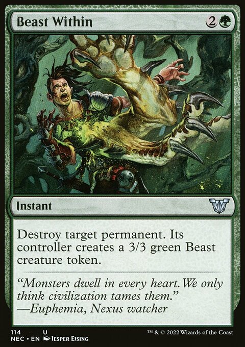 Beast Within [Kamigawa: Neon Dynasty Commander]