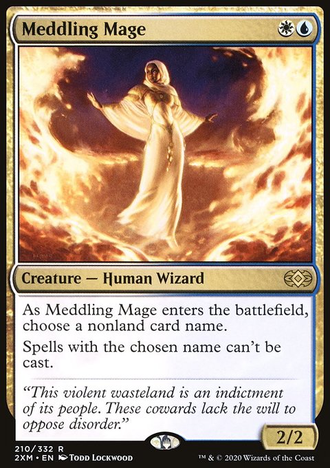 Meddling Mage [Double Masters]
