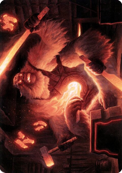 Kami of Industry Art Card [Kamigawa: Neon Dynasty Art Series]