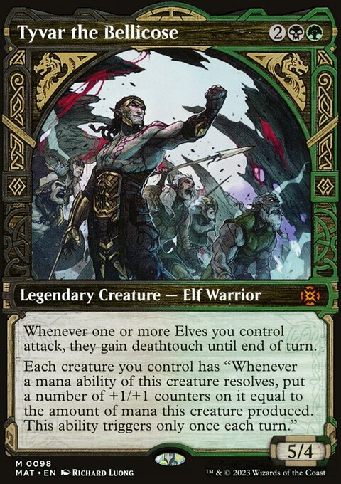 Tyvar the Bellicose (Showcase) [March of the Machine: The Aftermath]
