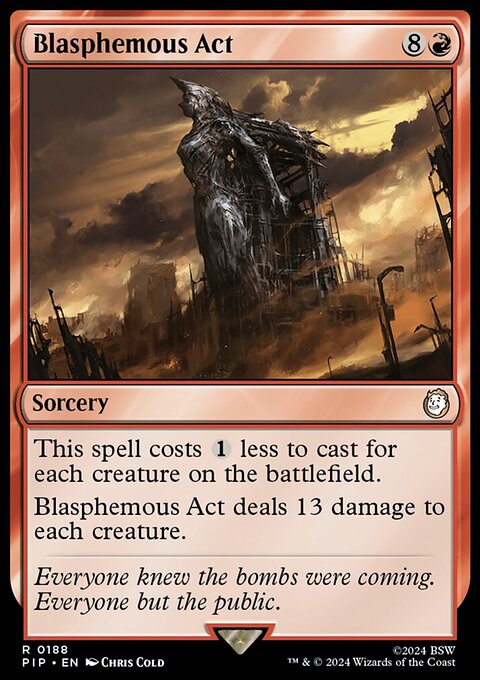 Blasphemous Act [Fallout]