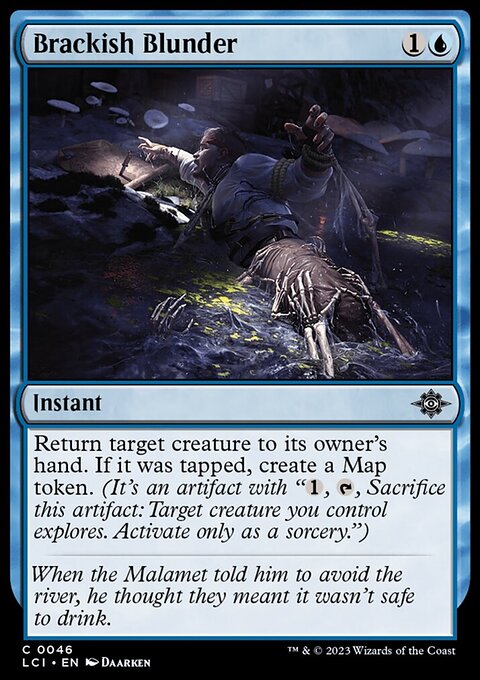 Brackish Blunder [The Lost Caverns of Ixalan]