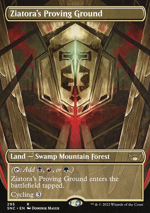 Ziatora's Proving Ground (Borderless Alternate Art) [Streets of New Capenna]